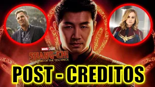 ¡LAS 2 ESCENAS POST CRÉDITOS! SHANG CHI Y LA LEYENDA DE LOS DIEZ ANILLOS ESCENAS POST CRÉDITOS