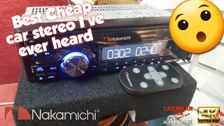 Cheap Nakamichi car stereo plays better than you'd think