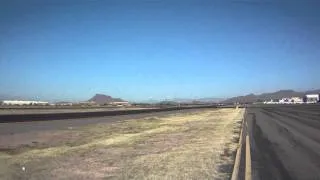 Rans S-18 Takeoff from Falcon Field (KFFZ) on 1-17-11; Filmed from the ground.