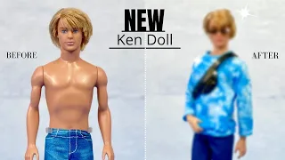 OLD Ken Doll Makeover Transformation!✨ New Haircut - New body! Barbie Doll Transformation!