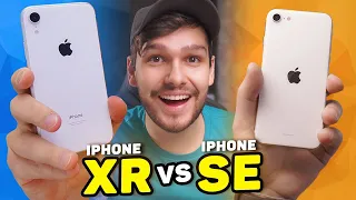 IPHONE XR vs IPHONE SE - QUAL É MELHOR? [Opinião Sincera]