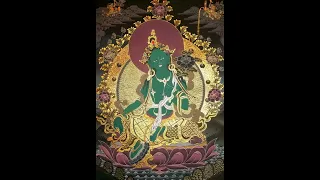 綠度母心咒(一) Green Tara Mantra (60分鐘)           。。弘法寺 普陀講堂大乘菩薩法教