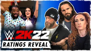 WWE 2K22 Superstar Ratings Reveal
