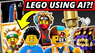 LEGO NEWS! LEGO Using AI?! 2 NEW Ideas Sets! Artemis Rocket! Could Prices Go Down?! Fire Sets 🔥!
