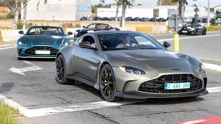 Supercars Accelerating - V12 Vantage, 992 Dakar, SVJ Roadster, 992 GT3 RS, 458 Speciale, JCR GT3 RS