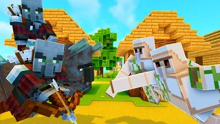 Minecraft Pillager ATTACK!! #shorts