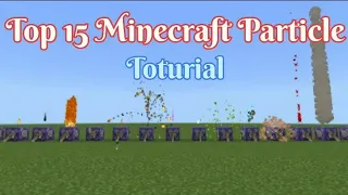 Top 15 Minecraft Particles 1.20.60+ [Toturial] Works In MCPE | Bedrock | Java | Xbox |