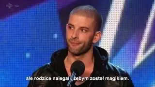 (Napisy)Brytyjski Mam Talent 8 - Darcy Oake