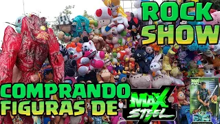 CACERIA DE FIGURAS DE MAX STEEL EN EL TIANGUIS DEL ROCK SHOW 🔥😱