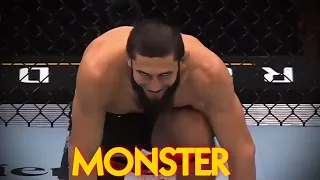 Monster In Side The Cage - Khamzat Chimaev is a DANGEROUS Freak of Nature!