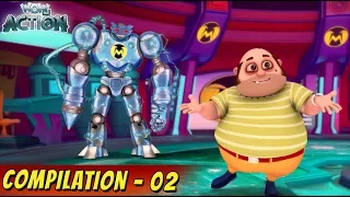 VIR: The Robot Boy Cartoon in Hindi | Compilation 02 | Hindi Cartoons for Kids | Wow Kidz Action