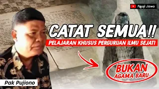 APA YANG DIAJARKAN DALAM PERGURUAN ILMU SEJATI?