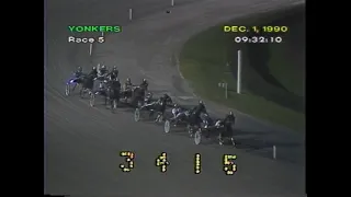 1990 Yonkers Raceway - Dorunrun Bluegrass & Herve Filion - William Haughton Memorial Pace