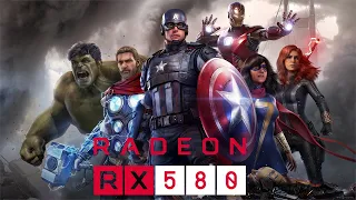 Marvel's Avengers / Intel Xeon E3-1230 V2 / Radeon RX 580 / FPS TEST (SSD)