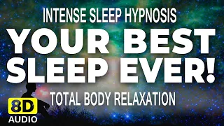 🧘‍♀️ DEEP SLEEP Hypnosis and Guided Meditation 💤 Fall Asleep Fast | Dark Screen