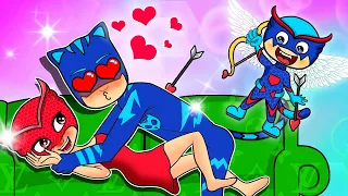 PJ Mask! (Animation) Catboy x Owlette : The Love Story  | Paper PJ Masks Life