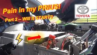 Pain in my PRIUS! (Part 2 - Will it START? -P0AFA - Hybrid Battery Voltage LOW)