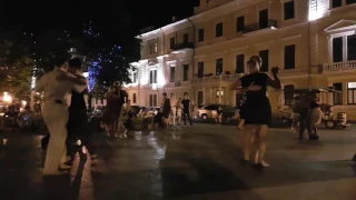 Танго на Приморском бульваре в Одессе