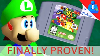 L is REAL – new BETA Mario 64 footage w/Luigi!