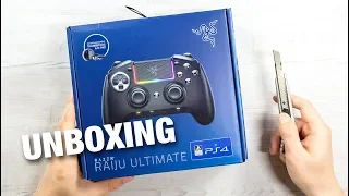 Trash or Premium? Unboxing the RAZER Raiju Ultimate PS4 Pro Controller