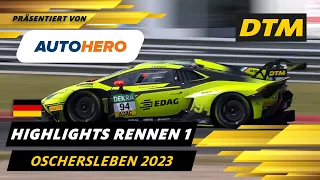 DTM Oschersleben Highlights Rennen 1 präsentiert von Autohero: Perera dominiert