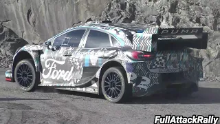 Test Gus Greensmith New Ford Puma WRC HYBRID | Rallye Monte Carlo 2022 |