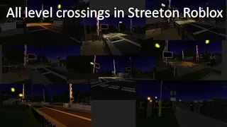 Streeton area level crossings