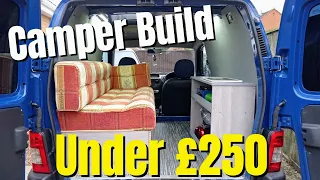 Peugeot Partner Micro Camper DIY Conversion Build | Van Life UK