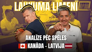 LAUKUMA LĪMENĪ | Analīze pēc Latvijas-Kanādas spēles ar Jāni Celmiņu un Kristapu Valteru