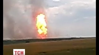 У Лохвицькому районі вибухнула дільниця газопроводу "Уренгой-Помари-Ужгород"