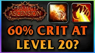 Stacking Insane Amounts of Crit For a pvp Build (Project Ascension - Season 9)