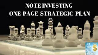 One Page Strategic Plan For Your Business