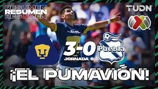 Resumen y goles | Pumas 3-0 Puebla | CL2024 - Liga Mx J6 | TUDN