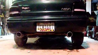 99 neon cherry bomb srt4 exhaust