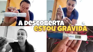 ESTOU GRÁVIDA!! DESCOBRINDO A MINHA GRAVIDEZ + MINHA REAÇÃO