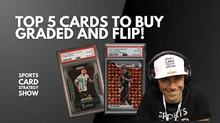 Top 5 Sports Cards To Buy Graded And Flip, NBA Summer League and PSA Game-Worn Cards