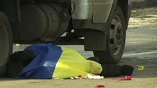 Ukraine: Blast strikes peaceful Kharkiv rally