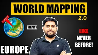 World Mapping: Europe | Straits (प्रमुख जलसन्धियाँ )  | UPSC/SSC/PCS | Geography by Sudarshan Gurjar