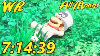 [Former WR] Super Mario Odyssey: All Moons Speedrun in 7:14:39 (TA)