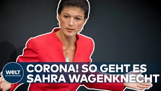 UNGEIMPFT: Sahra Wagenknecht hat Corona! "Sie ist bislang nicht ernsthaft erkrankt" I WELT News