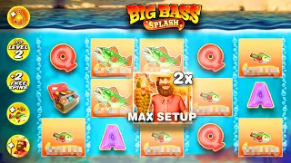 I HIT MAX SETUP ON THE BIG BASS SPLASH SLOT!! (Big Win?)