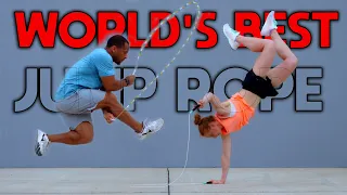 WORLD'S BEST Jump Roping Couple (Slow Motion)