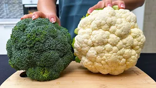 A friend from Spain taught me how to cook cauliflower and broccoli so delicious!