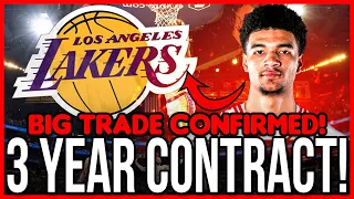 A NEW NBA STAR CAME IN! LAKERS CONFIRMS HUGE TRADE! TODAY’S LAKERS NEWS