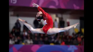 Kara Eker potential beam routine with new upgrades for 2021(CoP 201-21)