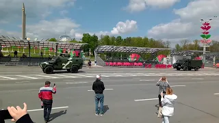 После парада 9 мая 2020 года в Минске.