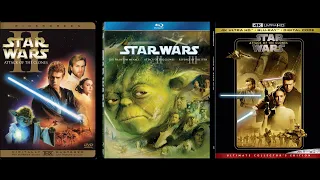 Star Wars: Episode II Attack of the Clones 4K vs Blu-ray vs DVD (HDR version)