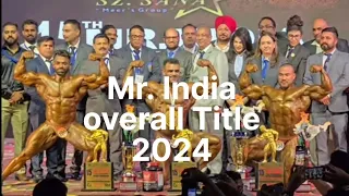 mr. India overall bodybuilding championship🏆 2024