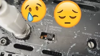 MOISTURE KILLED MY AMPS