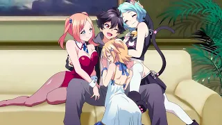 Top 10 New Harem Anime With An Overpowered Main Character
